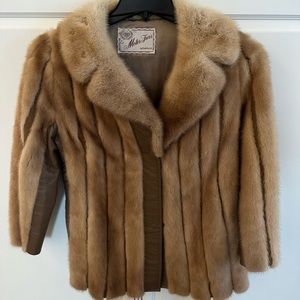 Vintage Motes Furs Mink Coat
